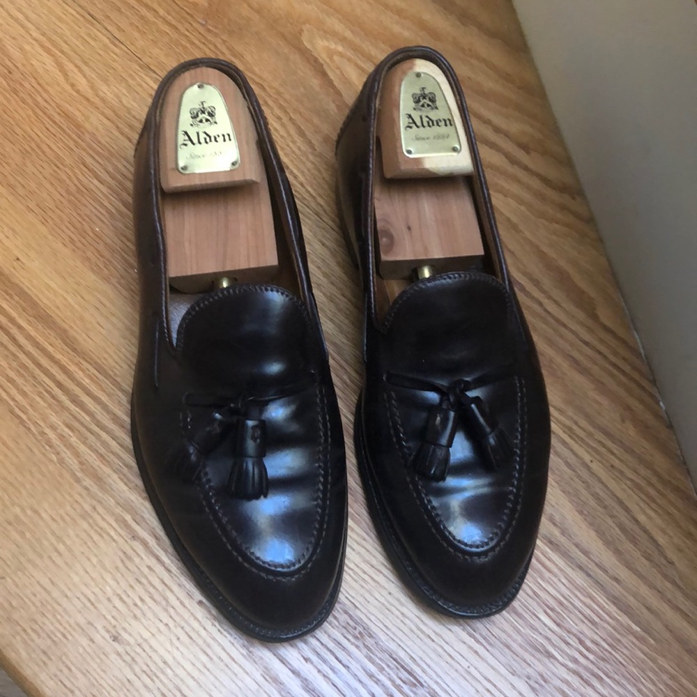 Alden Cordovan loafers size 9.5D